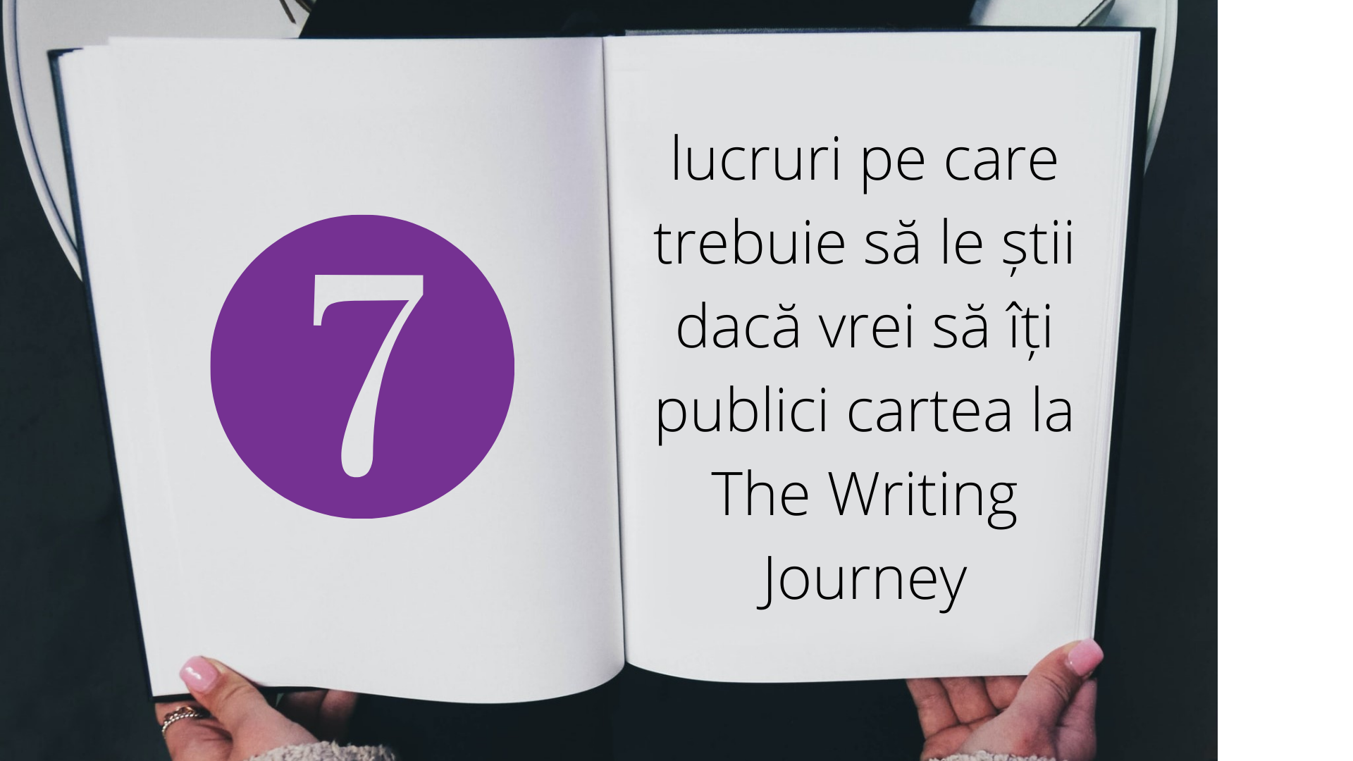 7 lucruri pe care trebuie să le știi dacă vrei să îți publici cartea la The Writing Journey